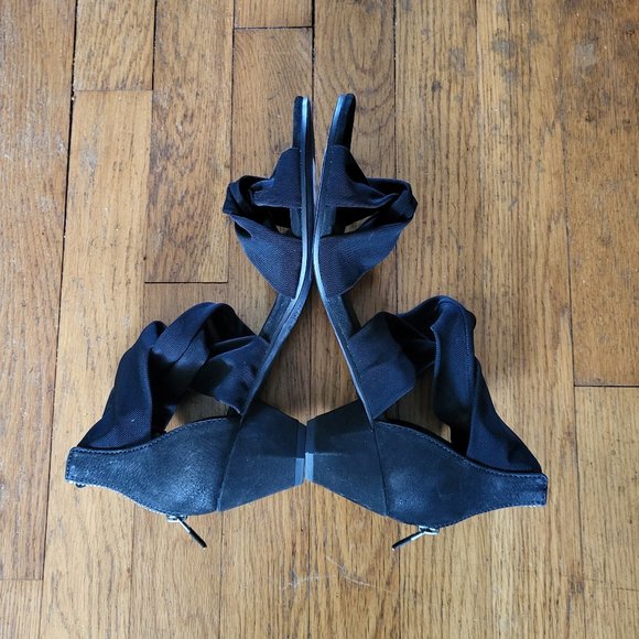 Eileen Fisher Joy Knotted Mesh Block Heel Sandals - 8 - NWT - Picture 6 of 8